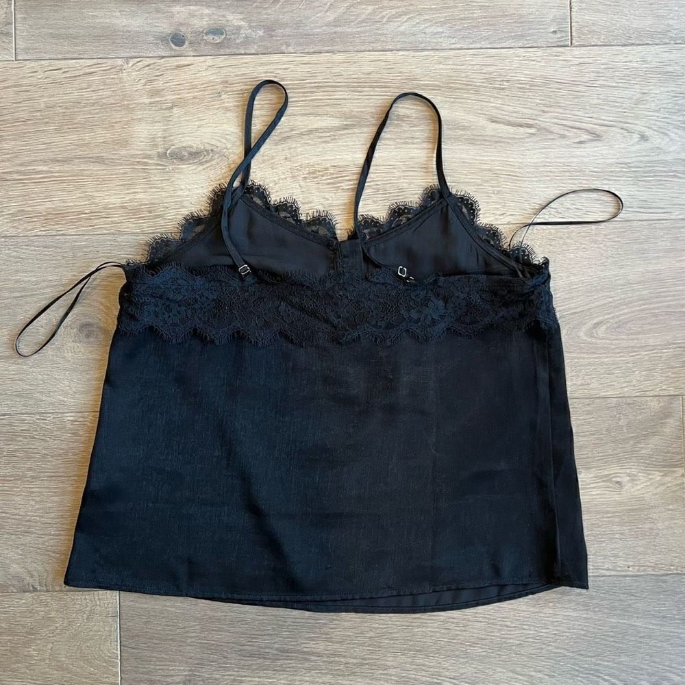 Hyfve Women's Floral Lace Pullover Cami Top Black Size Medium - Picture 5 of 5